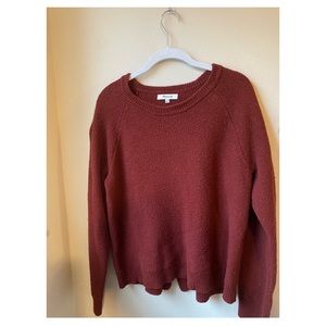 Madewell Pullover Sweater Size L Cross Back